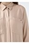 Shirt Collar Plain Medium Pink Women's Dress Sıhıo22K - 5