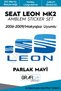 Seat Leon Mk2 Emblem Covering Sticker Set 2006-2009 / Without Make-up