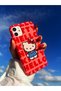 Hello Kitty Patterned Velvet Silicone Case for iPhone 11