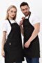 Waterproof Stain Resistant Neck Adjustable Apron with Pockets Kitchen Cafe Barista Dish Waiter Chef Cook Waiter