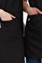 Waterproof Stain Resistant Neck Adjustable Apron with Pockets Kitchen Cafe Barista Dish Waiter Chef Cook Waiter - 6