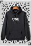 One Printed Hooded Sweatshirt Hoodie