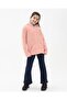 Fleece Cardigan with Zipper and Hood - 6