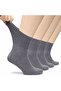Women (36 - 40) Cotton Combed Cotton Diabetic Socks Candy Socks Elasticless and Anti-Odor Socks 4 Pieces - 2