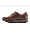 1853 Men's Tan Rubber Laced Heel Spur Orthopedic Lightweight Walking Shoes - 3