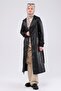 Women's Genuine Leather Overcoat - 4