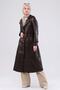 Women's Genuine Leather Overcoat