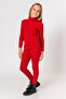 Girl's Slim Fit Turtleneck Knitwear Bodysuit - 2