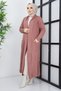 Women's Shawl Collar Knitted Detailed Pocket Knitted Cardigan - 8