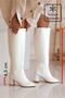 White Long Boots