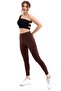 Nano Ribbed Tights With Inner Raster Thermal Women's Tights With Gatherer - 4