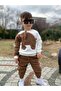 Three-Dimensional Elephant Bottom Top Tracksuit Set-unisex - 3
