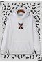 X Flowers Printed Hooded Sweatshirt - 2