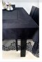 Black Tulle Tablecloth Carefree Tablecloth 160 X 220 Cm Stain Resistant 8 12 Person Tablecloth - 2