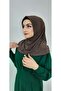 وشاح تكتيكي جاهز للحجاب باللون البني - 4