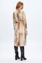 Patterned Collar Men's Shirt Dress - 4