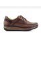 1853 Men's Tan Rubber Laced Heel Spur Orthopedic Lightweight Walking Shoes - 2