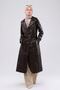 Women's Genuine Leather Overcoat - 8