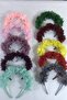 Colorful Special Design Floral Henna Maternity Crown Gift Crown 10 Pieces – Party Crowns, Stylish Design - 8