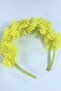 Yellow Special Design Floral Henna Maternity Crown Gift Crown – Party Crowns, Stylish Design - 5