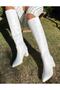 White Long Boots - 4