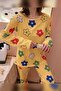 New Flower2 Super Soft Pajama Set - 4
