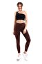 Nano Ribbed Tights With Inner Raster Thermal Women's Tights With Gatherer - 3