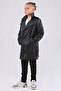 Genuine Leather Children's Trench Coat - 5