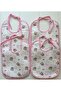 0-12 Months Baby Bib - Teddy Bear Patterned, Oilcloth, Waterproof, 20X24 cm - 4