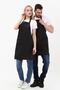 Waterproof Stain Resistant Neck Adjustable Apron with Pockets Kitchen Cafe Barista Dish Waiter Chef Cook Waiter - 3