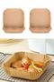 ® 200 Pieces Air Fryer Baking Paper Disposable Oil-Proof Paper Square Plate Model
