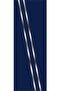 Navy Blue 40 X 140 Silver Premium Suede Woven Fabric Stain Resistant Table Cloth Runner Rnr513 - 2
