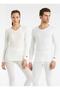 Sylex V-Neck Long Sleeve Unisex Level 2 Thermal T-shirt