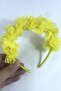 Yellow Special Design Floral Henna Maternity Crown Gift Crown – Party Crowns, Stylish Design - 7