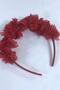 Red Special Design Floral Henna Maternity Crown Gift Crown – Party Crowns, Stylish Design - 5