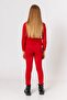 Girl's Slim Fit Turtleneck Knitwear Bodysuit - 3