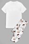 Next Supersoft Pajama Set, Coffee2 - 2