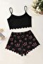 Tex Supersoft Shorts Set Black Princess - 2