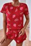 Tex Supersoft Shorts Set, Strawberries - 2