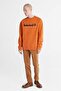 Men's Cream Sweatshirt - Model Code: Tb0a2cqz6431 - 4