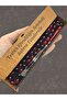 Valentine's Day Rosary, Red Black Moire Wooden Boxed Rosary
