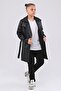 Genuine Leather Children's Trench Coat - 4