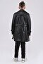 Genuine Leather Children's Trench Coat - 6