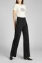 Malfoy Women's High Waist Wide Leg Jeans, Palazzo Jeans, Wide Leg - 4