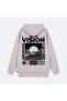 Oversize Limited Edition Higher Vision Oldschool Unisex Hoodie - 2