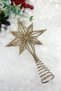 Christmas Pine Tree North Star Overhead Gold Color Silvery 23X16 cm New Year Luxury Quality Overhead