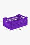 261710   حافظة قابلة للطي باللون البنفسجي من Minibox - 4