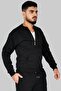 Black 3 Thread Coat