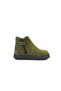 R.246 Genuine Leather Khaki & Cinnamon Zipped Orthopedic Baby Boy Boots - 4