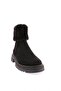 Detailed Black Suede Women's Boots 331332682 - 3